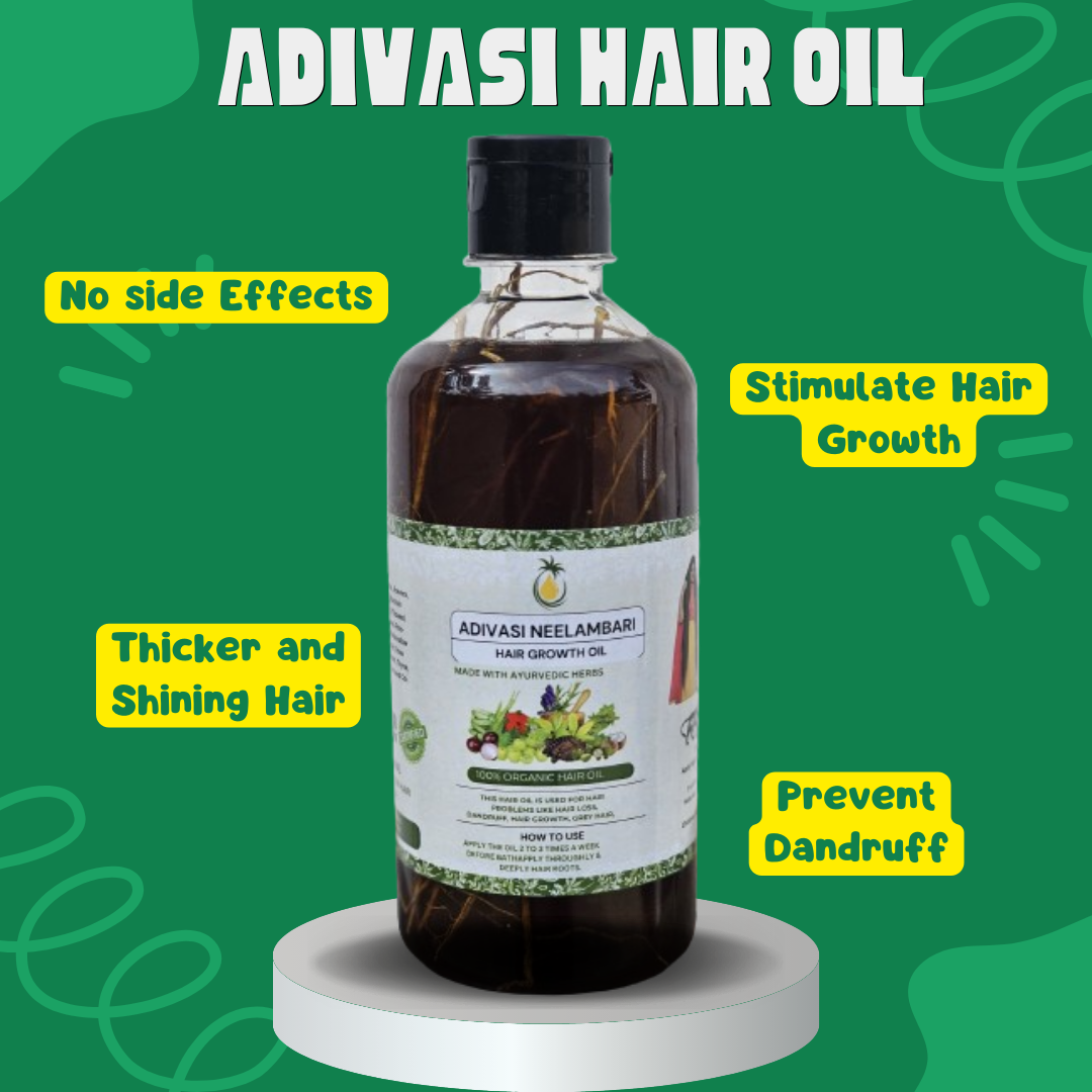 Adivasi Herbal Hair Oil 🌿